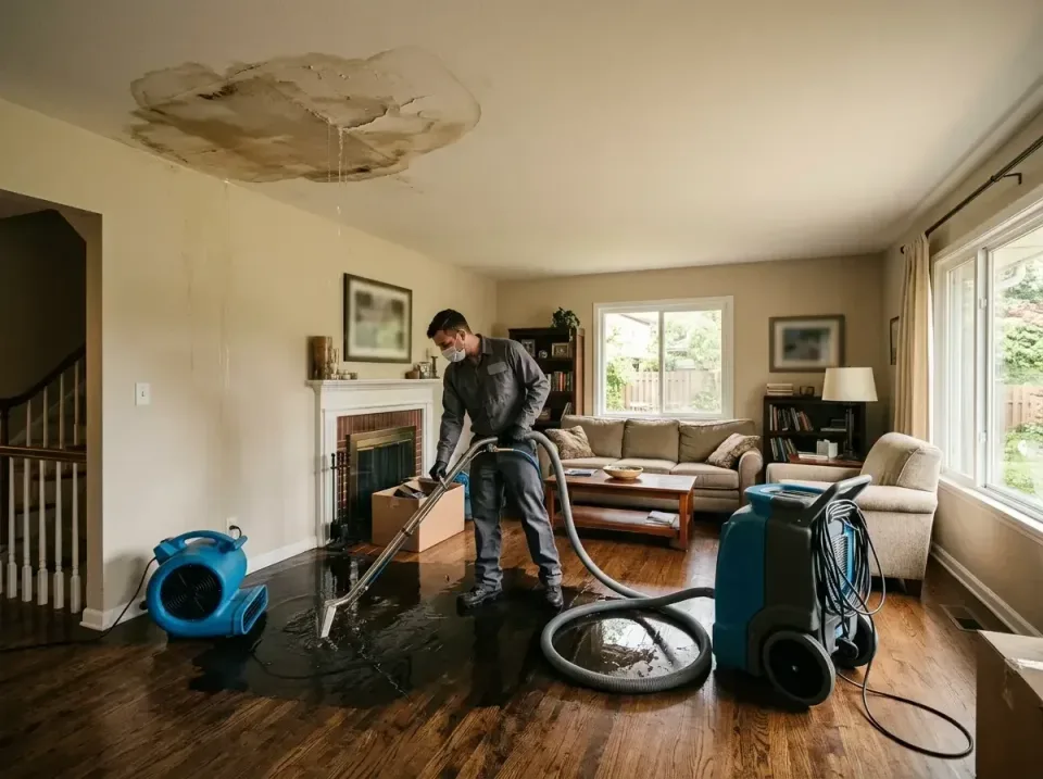 attic-pipe-burst-ceiling-drip-008 — frequently asked questions, Water Damage Restoration & Carpet Care in Mannford, OK